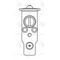 Клапан расш. кондиционера (ТРВ) для а/м Nissan Tiida (04-) (LTRV 1404) фото 1