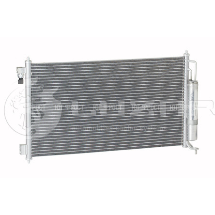 Радиатор кондиц. с ресивером для а/м Nissan Note (06-)/Tiida (04-)/Juke (10-) Luzar