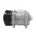 Компрессор кондиционера TM-13 A2 12V (без фитингов) Япония фото 3