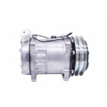 Компрессор кондиционера TF-7H15 A2 12V (выходы вертикальные) фото 1