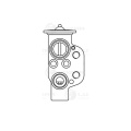 Клапан расш. кондиционера (ТРВ) для а/м Skoda Оctavia A5 (04-)/VW Golf VI (08-) (LTRV 1879) фото 1
