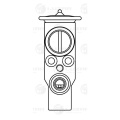 Клапан расш. кондиционера (ТРВ) для а/м Opel Corsa D (06-) (LTRV 2112) фото 2