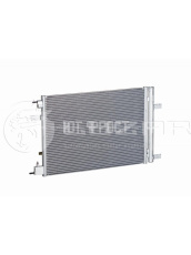 Радиатор кондиционера с ресивером для Chevrolet Cruze / Opel Astra J (09-) **