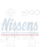 Клапан кондиционера расширительный MAN VOLVO 