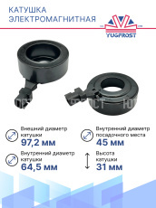 Катушка электромагнитная Ford Focus II-III / Mondeo / Kuga (2012 г)