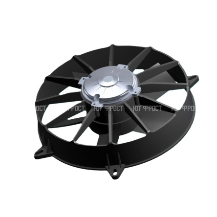 Вентилятор 12" 12V 160W (всас) (D305 280мм) LNF-254x