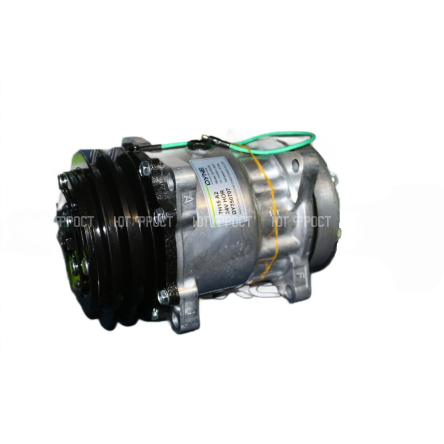 Компрессор кондиционера Dyne 5H14 A2 12V (выходы горизонтальные)