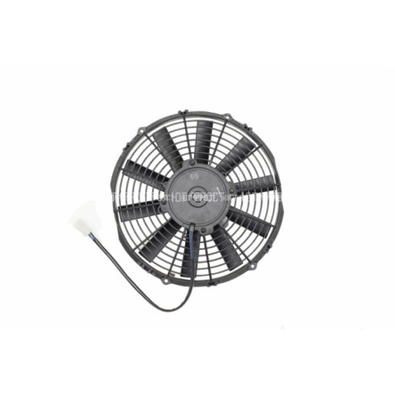 Вентилятор 12" 12V 120W (Pull/всас) прямые лопасти