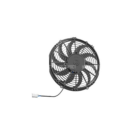 Вентилятор SPAL 11" 24V 100W (толк.) VA09-BP12/C-54S