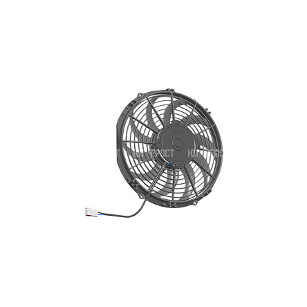 Вентилятор SPAL 11" 12V 100W (толк.) VA09-AP12/C-54S