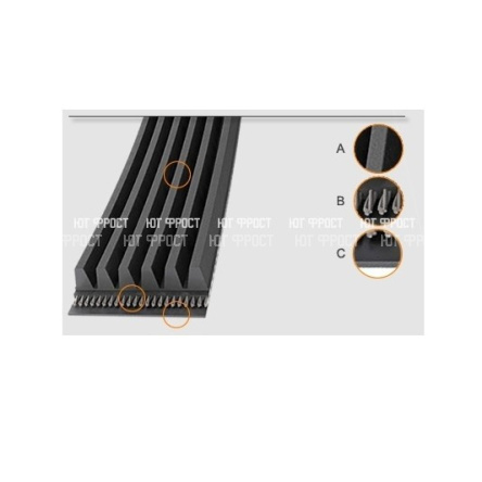 Ремень с компроссора на ДВС (пара) KSD1100