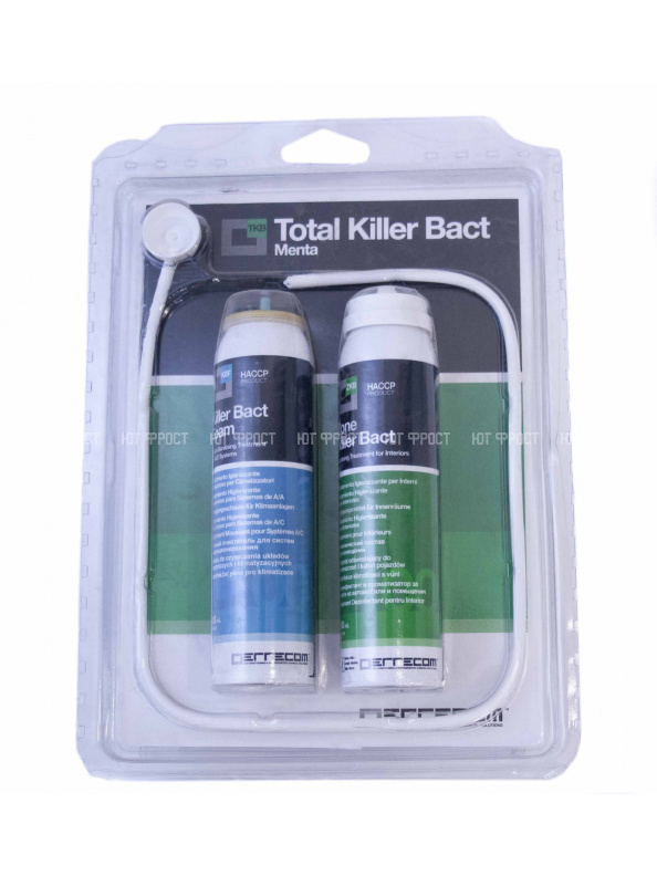 Набор очищающих средств Errecom Total Killer Bact (пена+спрей с аром. мяты)