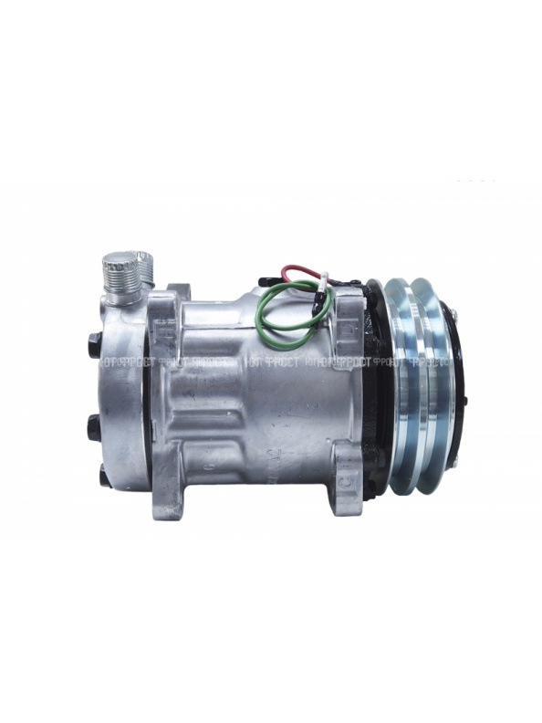 Компрессор кондиционера YF-7H15 A2 24V (выходы вертикальные)