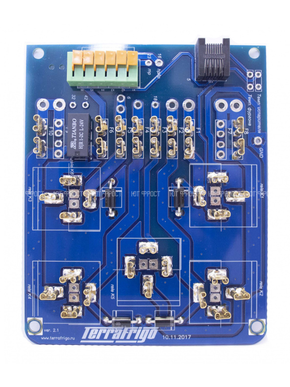 Плата реле ХОУ S10P-S50P 24V ver.1.0