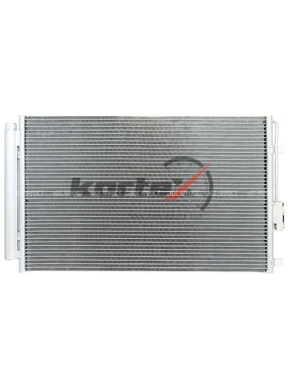 Радиатор кондиционера с ресивером для Hyundai Santa Fe (12-) 2.0CRDi/2.2CRDi M/A