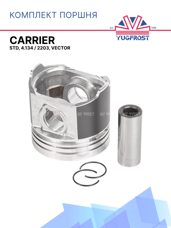 Комплект поршня STD, 4.134 / 2203, Vector