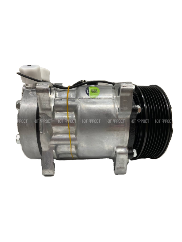 Компрессор кондиционера Dyne 7H15 PV8 12V (выходы вертикальные)