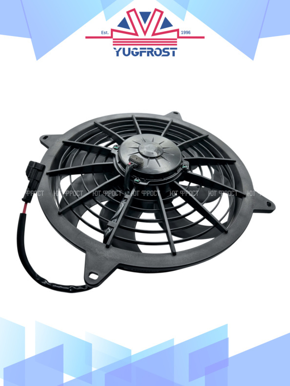 Вентилятор 14" 12V 160W (Pull/всас.) (DF10)