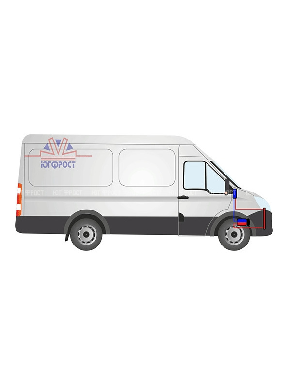 Кондиционер для Iveco Встроенный UC5 (4 кВт)