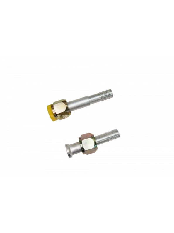 Фитинг G10 (13мм) 180⁰ FLARE (алюминий)