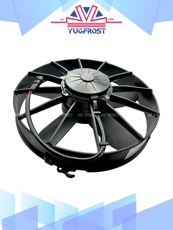 Вентилятор 12" 24V 180W (толк.) VA01-BP70/LL-36S