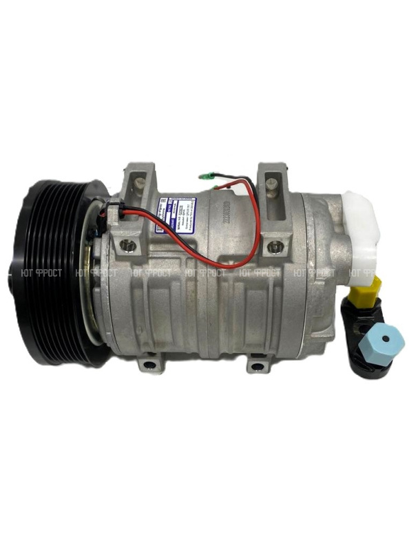 Компрессор кондиционера TM-21 8PK 12V (выходы горизонтальные)