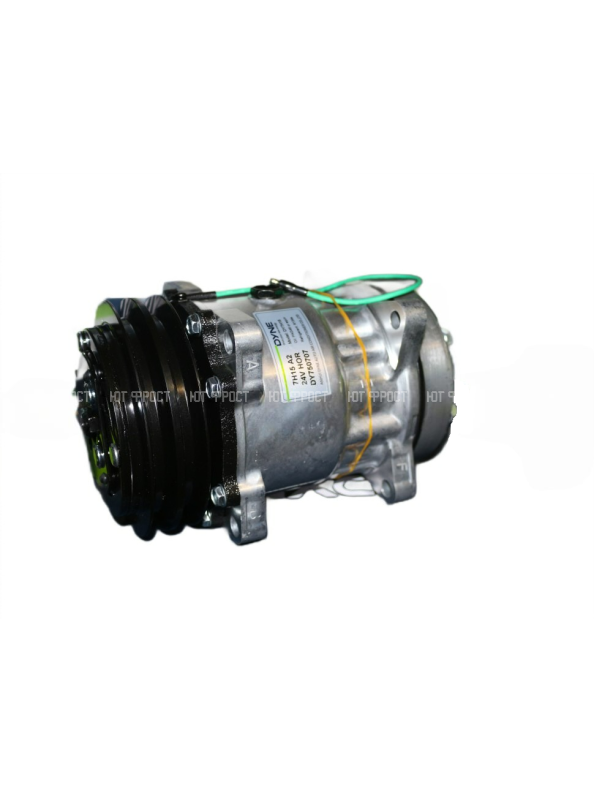 Компрессор кондиционера Dyne 5H14 A2 12V (выходы горизонтальные)