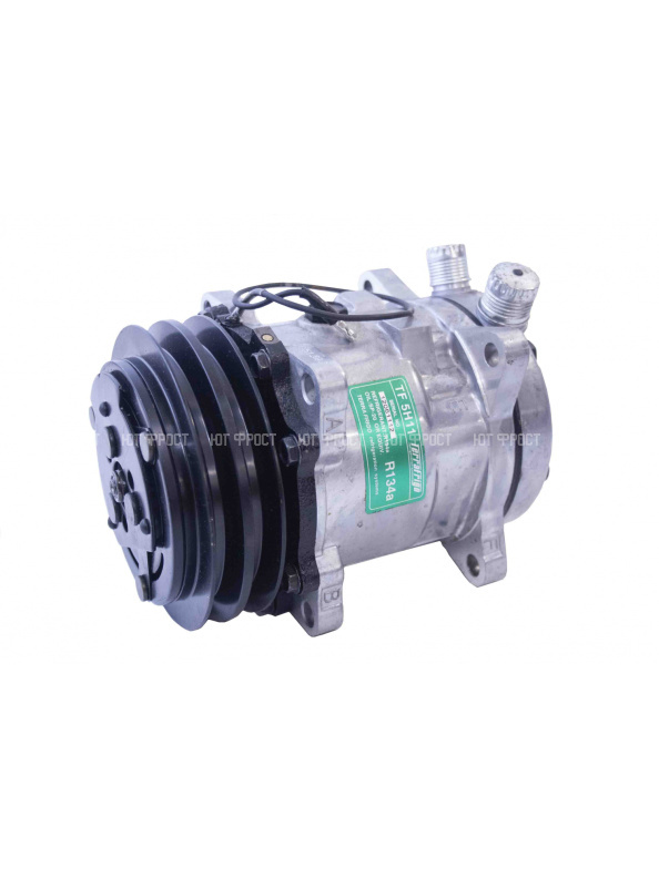 Компрессор кондиционера TF-5H11 A2 12V (выходы вертикальные)