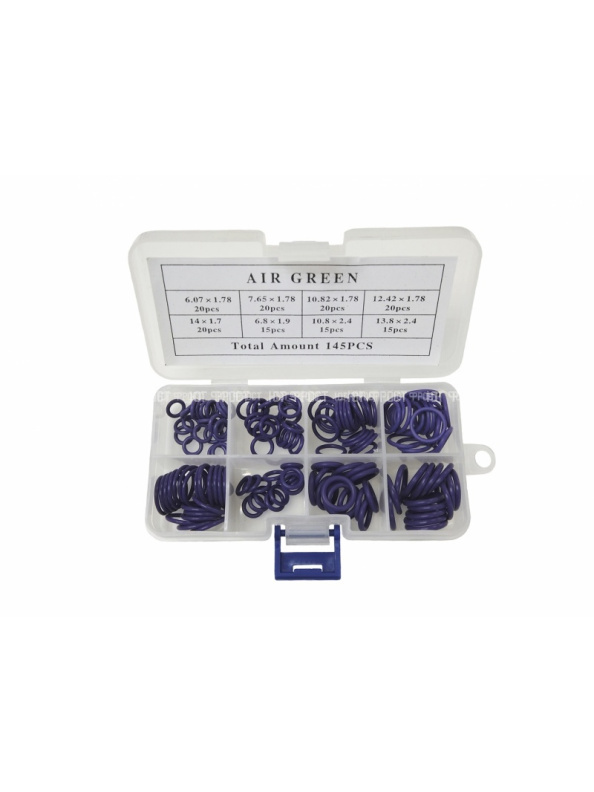 Набор уплотнительных колец 10301 / 10023 (8 видов, 145шт)