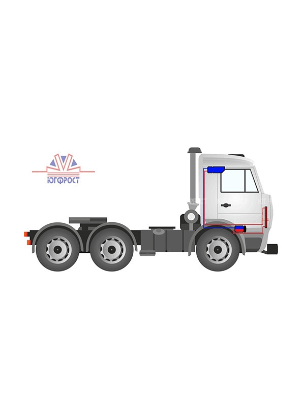 Кондиционер для Камаз Однозонный 228 (6,5 кВт)