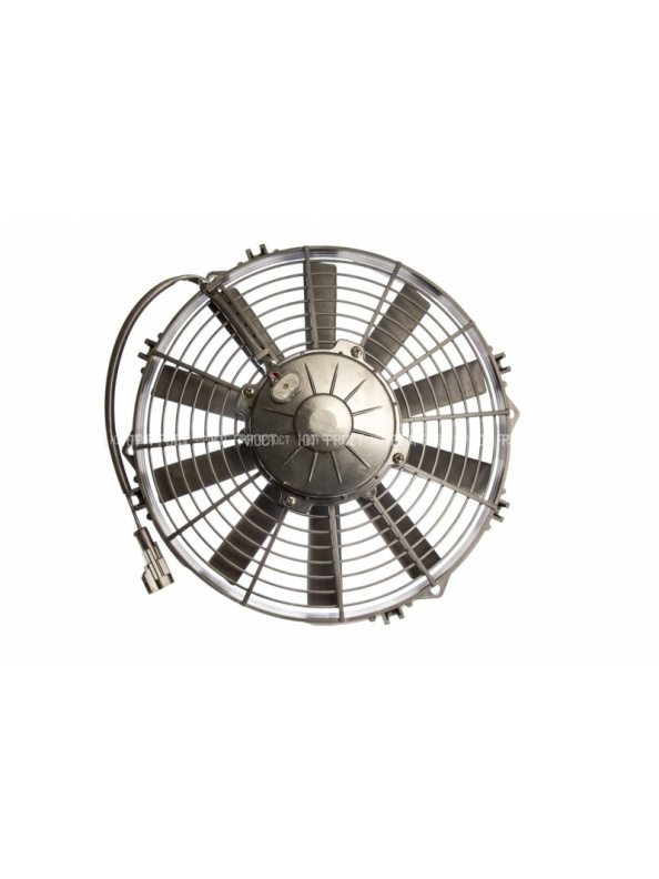 Вентилятор 10" 24V 180W (Pull/всас.) прямые лопасти