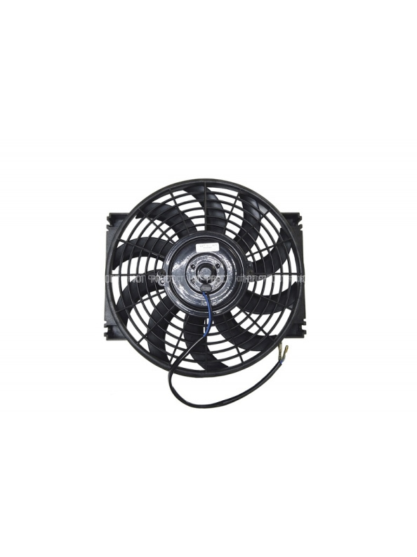 Вентилятор 10" 12V 80W (Push/толк.) изогнутые лопасти