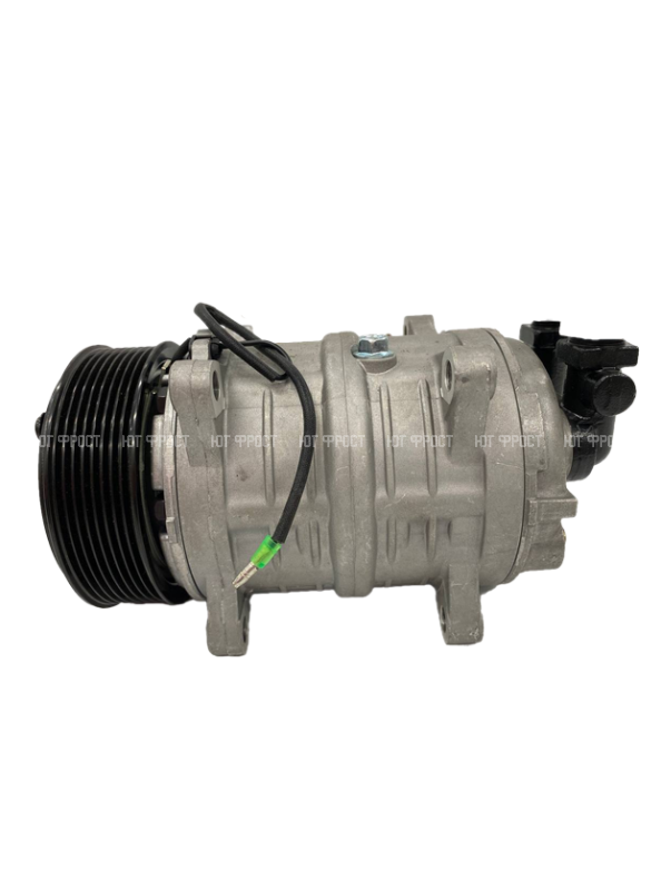 Компрессор кондиционера TM-16 PV8 12V (с фитингами верт.)