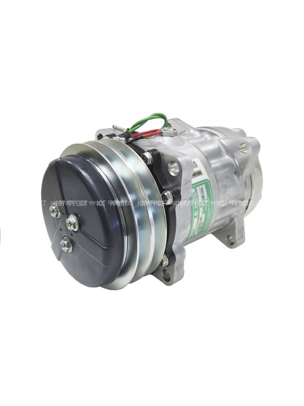 Компрессор кондиционера SANDEN SD 7H15 A2 24V (выходы горизонтальные)