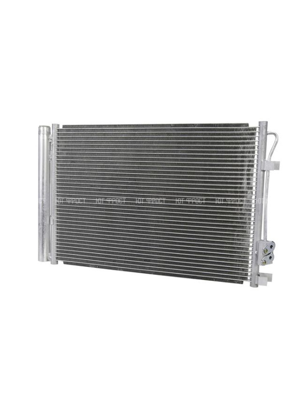 Радиатор кондиционера c ресивером HYUNDAI Solaris (10-)