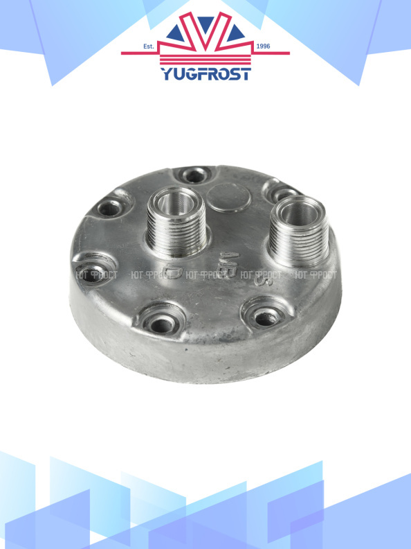 Крышка компрессора 7H15 New Holland (выходы горизонтальные)