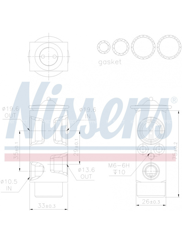 Клапан кондиционера расширительный DAF LF / RENAULT TRUCKS