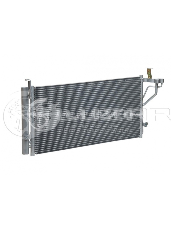 Радиатор кондиционера с ресивером для Hyundai Sonata (04-) **