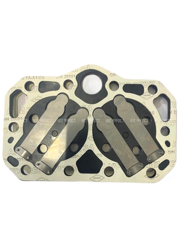 Клапанная плита (крышка) Bitzer 4P/N (комплект с верхней и нижней прокладкой)