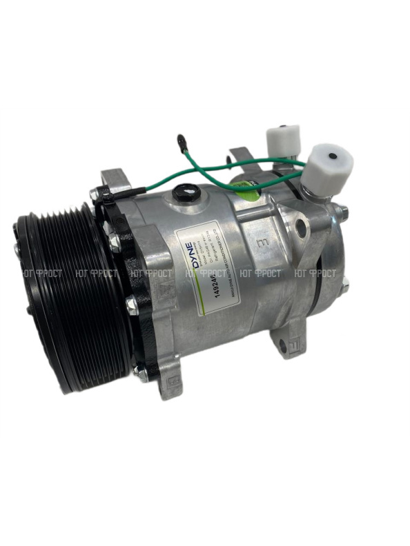Компрессор кондиционера Dyne 5H14 PV8 24V (выходы вертикальные)