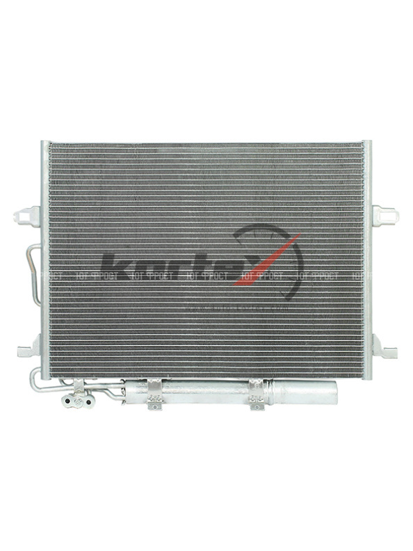 Радиатор кондиционера с ресивером Mercedes-Benz E