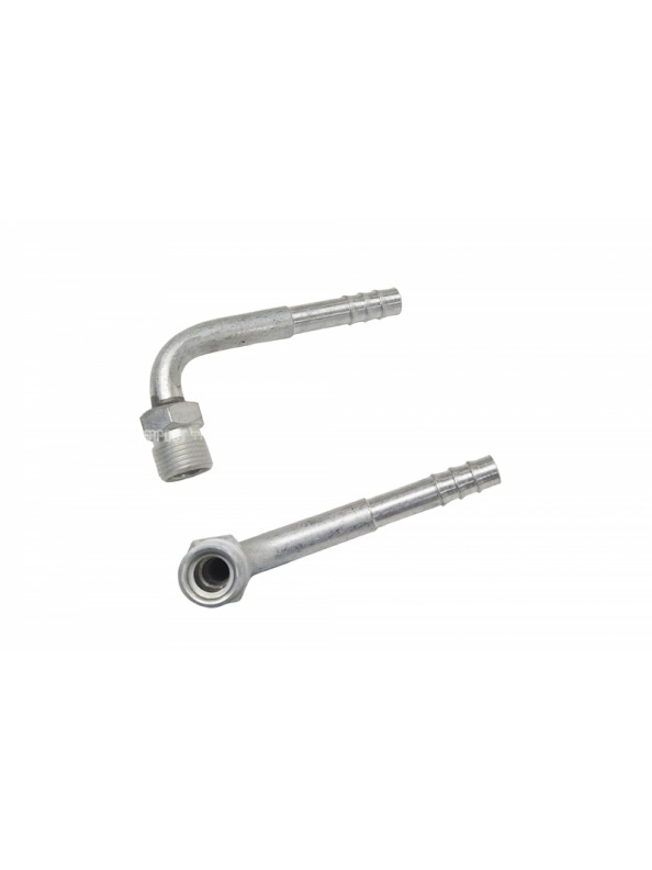 Фитинг G6 (8мм) 90⁰ O-RING встречный (алюминий)