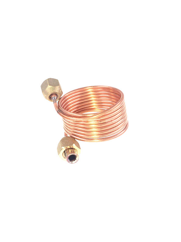 Трубка капиллярная 1,2м с гайками 1/4