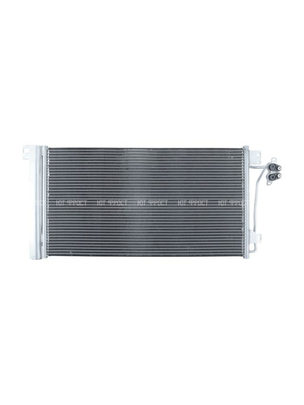 Радиатор кондиционера с ресивером Volkswagen T5 1.9TDi2.02.5TDi3.2 (-03> )