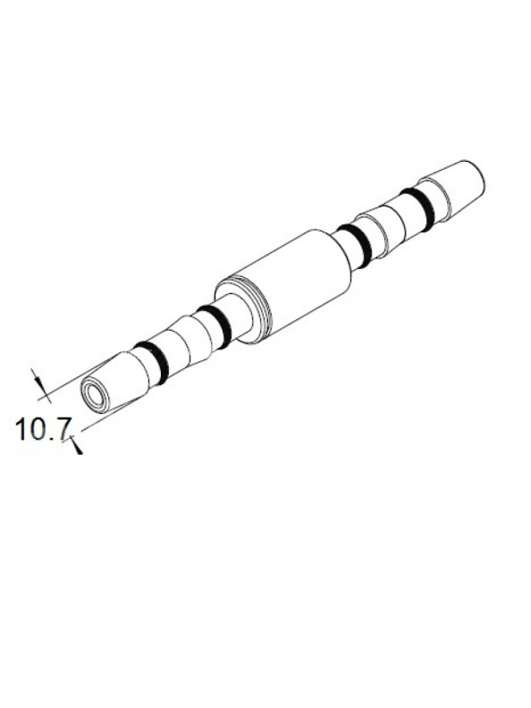 Фитинг #8-180 CARRIER 40-60291-02 вставка IDN 10.7мм ZT10.7