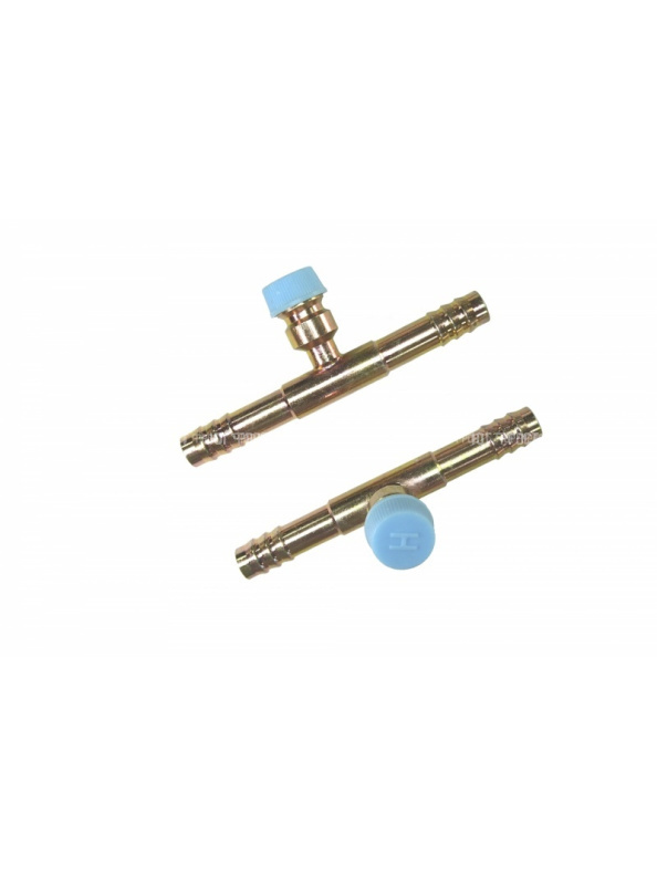 Фитинг G8 (10мм) 180⁰ вставка R-134A (Splicer) (сталь)