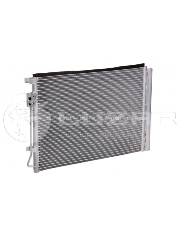 Радиатор кондиционера с ресивером для Hyundai Solaris 2 и Kia Rio 5 (17-) Luzar