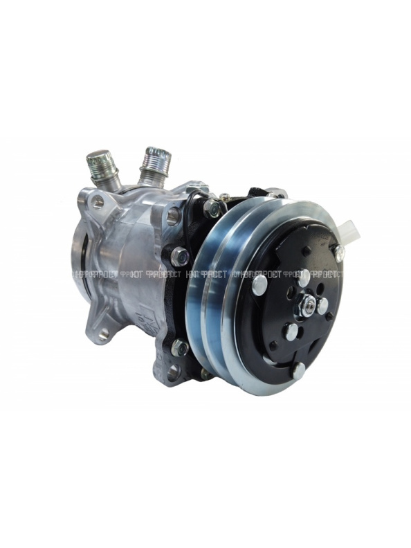 Компрессор кондиционера SANDEN SD 5S11 A2 12V FL (Выходы вертикальные)