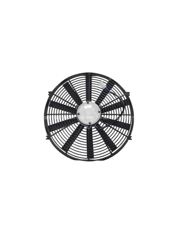Вентилятор 16" 12V 180W (Push/толк.) прямые лопасти