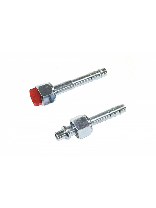 Фитинг G6 (8мм) 180⁰ O-RING (сталь)